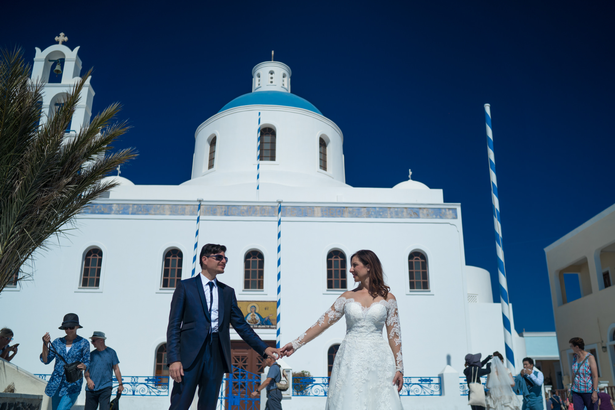 Destination Wedding Photographer in Santorini